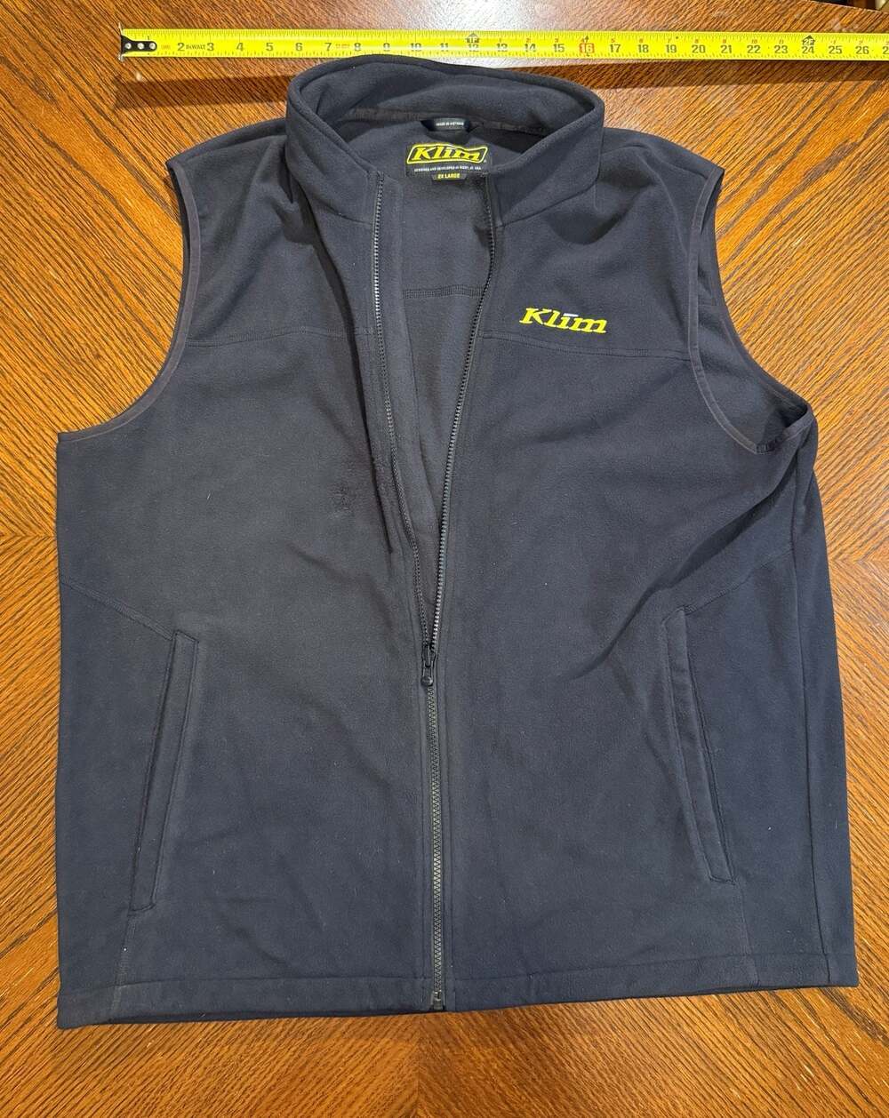 Klim Everest Fleece Vest Black 2XL